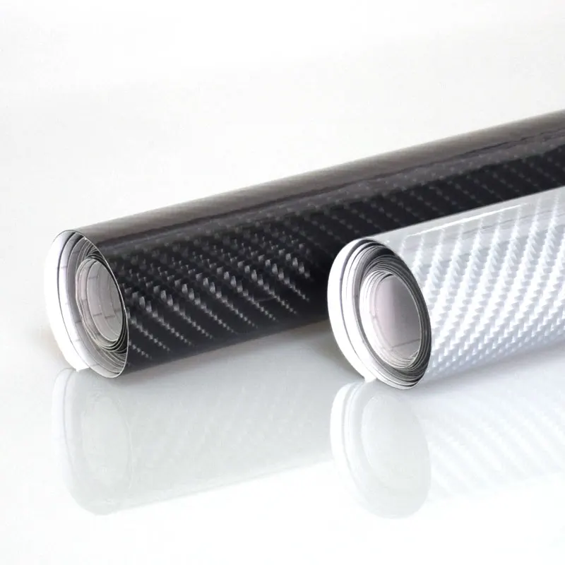 

Car-Styling Auto 152cmX20cm DIY Car Sticker Decal High Gloss 5D Carbon Fiber Vinyl Car Wrap Sheet Roll Film Tools Car Styling