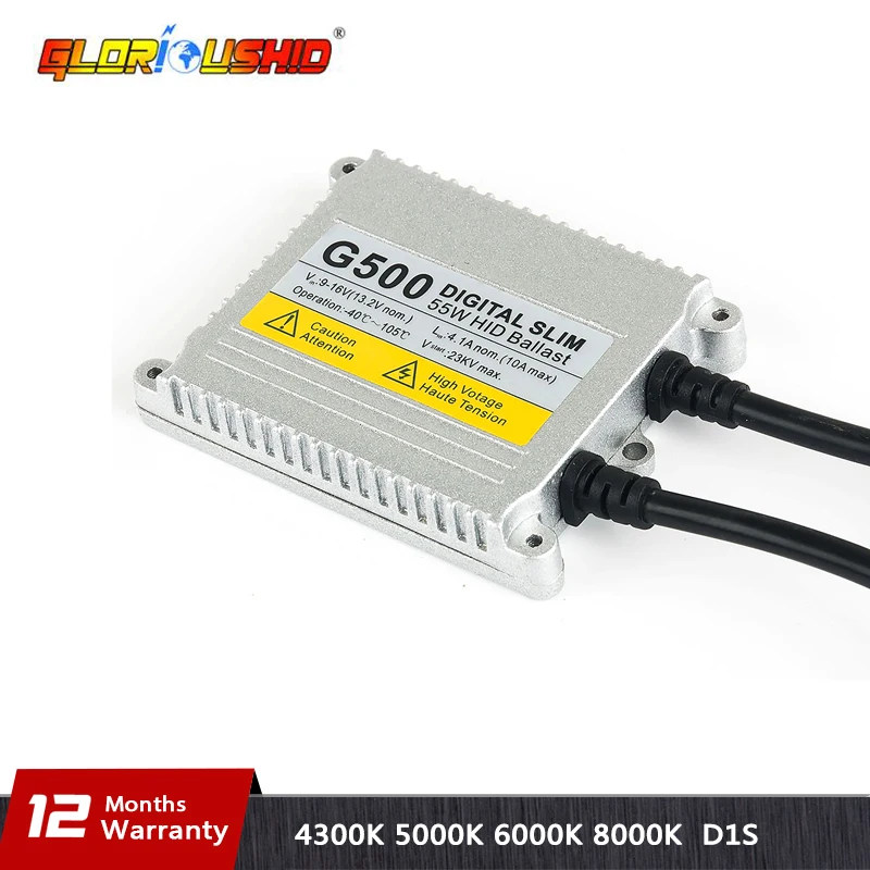 AC Xenon 55w G500 цифровое преобразование HID балласт ксеноновых ламп Универсальный Автомобильный тонкий сменный балласт