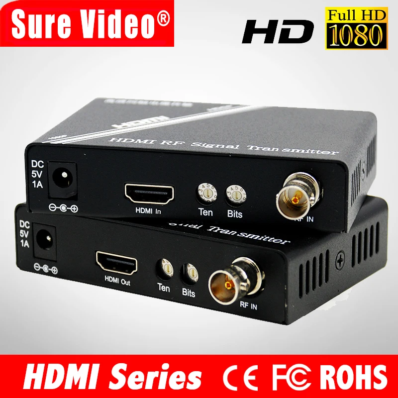 

HDMI-передача видео серии HD коаксиальный радиочастотный передатчик
