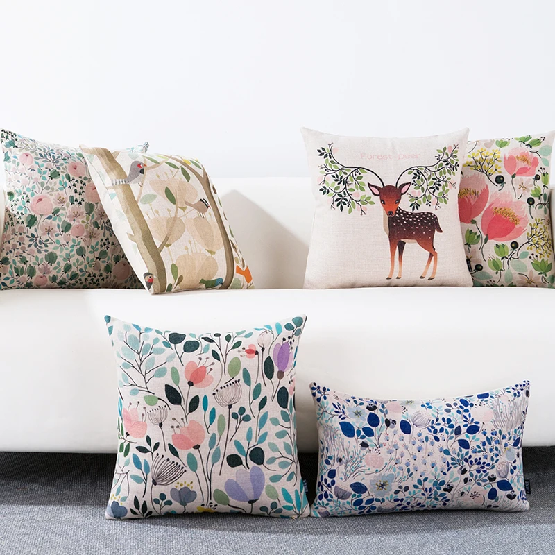 Домашнее декоративное белье Наволочка для подушки Юго-Восточная Азия цветные