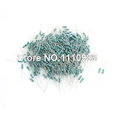 

500 Pcs 1.5MOhm 1/2W 5% Tolerance Axial Electrical Carbon Film Resistors
