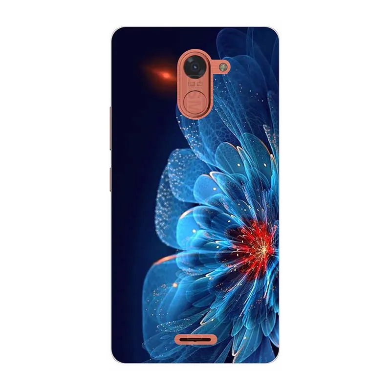 Мягкий силиконовый чехол для телефона s для Infinix Hot 4X557 мягкий TPU Материал задняя крышка-чехол для телефона Coque печать живопись Цветочный стиль - Цвет: A312