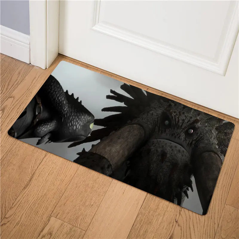 21 Как приручить дракона Deadly Nadder Print Коврик для двери стелька для кухни ковер для дома и улицы Добро пожаловать в ванную комнату Нескользящие коврики - Цвет: 21
