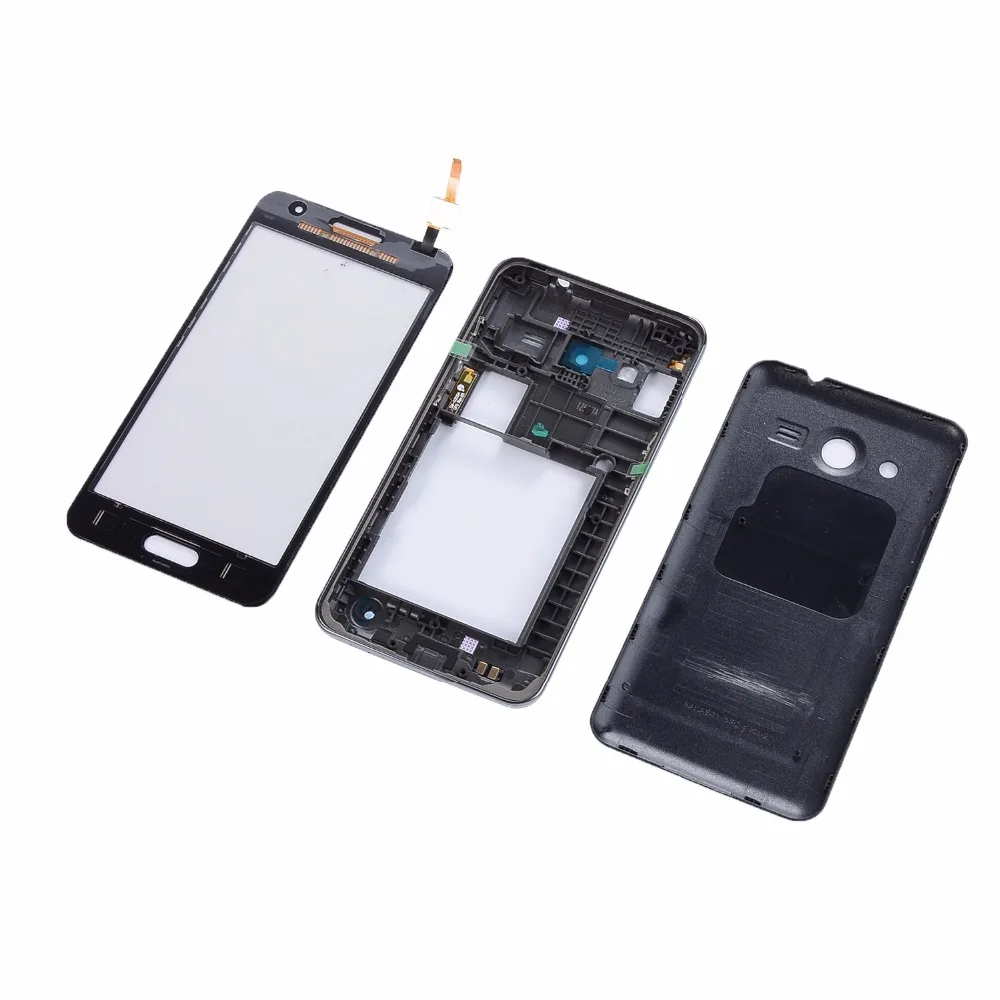 Новый чехол для сенсорного экрана Samsung Galaxy Core 2 G355 G355H крышка аккумулятора +