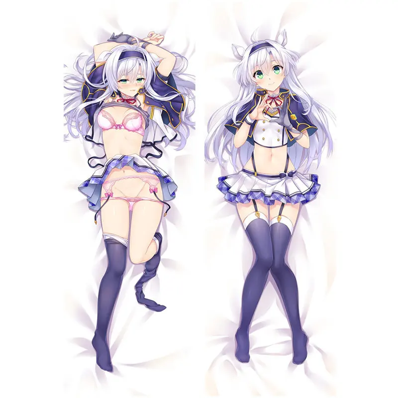 2 Amellor аниме Rokudenashi Majutsu Koushi to Akashic Records наволочка двустороннее постельное белье боди обнимающая наволочка подарки - Цвет: 2
