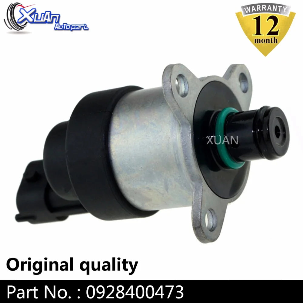 XUAN-Regulador de presión de combustible 0928400627 Unidad de válvula de solenoide de medición de Control de Common Rail para Citroen Berlingo C3 C4 C5