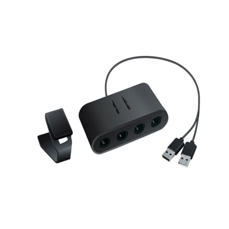 3 в 1 адаптер геймпада с зажимом база 4 порта Usb Gc игровой квадратный контроллер