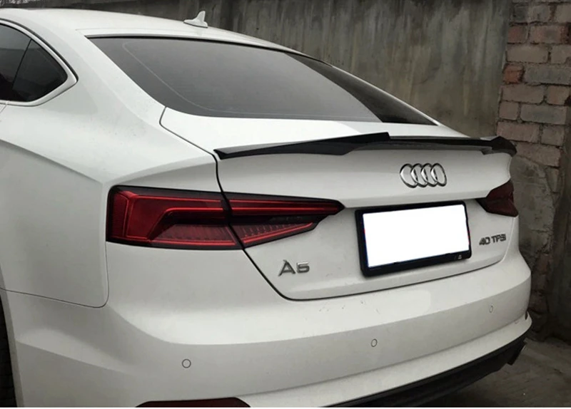 Для Audi A5 углеродного волокна задний спойлер 2 двери купе 2009- 4 Двери Седан+ крышка багажника M4 Стиль