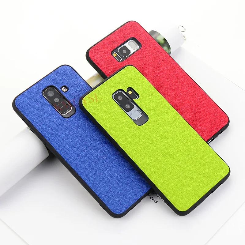 Тканевый чехол для Samsung S10 S9 S8 Plus Galaxy A9 A8 A7 A6 J4 J6 J8 2018 J3 J5 J7 2017 S7 Edge Note 9 8 A9S A6S |