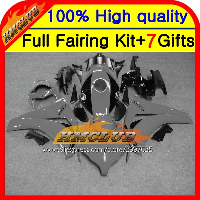 Корпус для HONDA 08 11 CBR 1000RR 1000 RR серый 09 10 40HM88 CBR1000 CBR1000RR 2008 2009 2010 2011 обтекатель