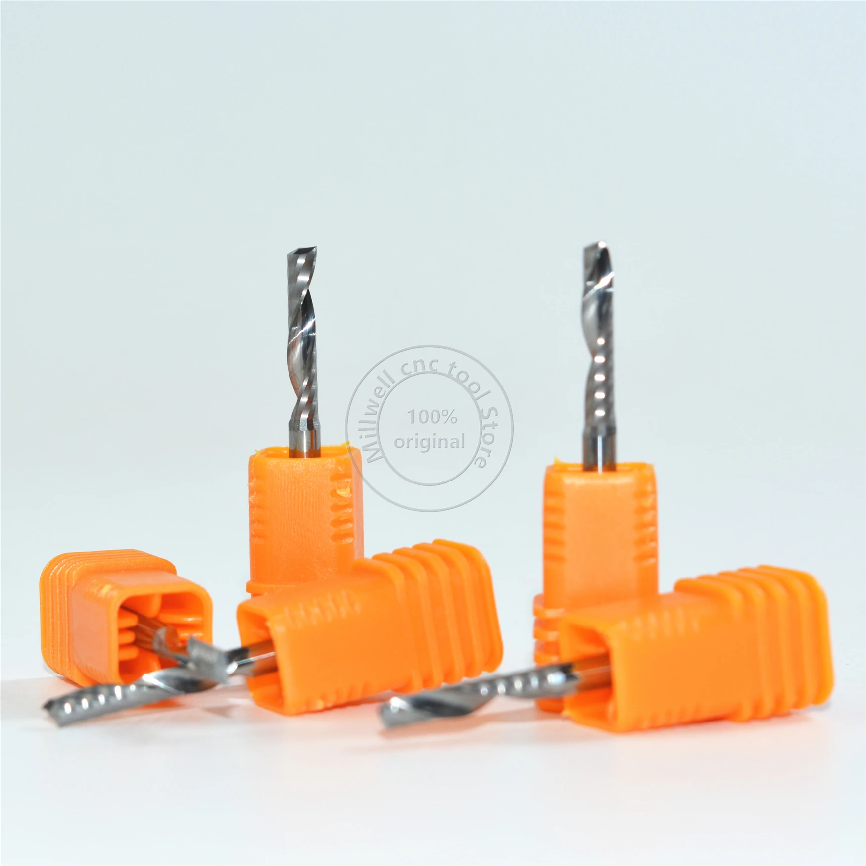 10 PCS 3.175mm * 17 мм Деревообрабатывающие инструменты с ЧПУ карбидные концевые фрезы