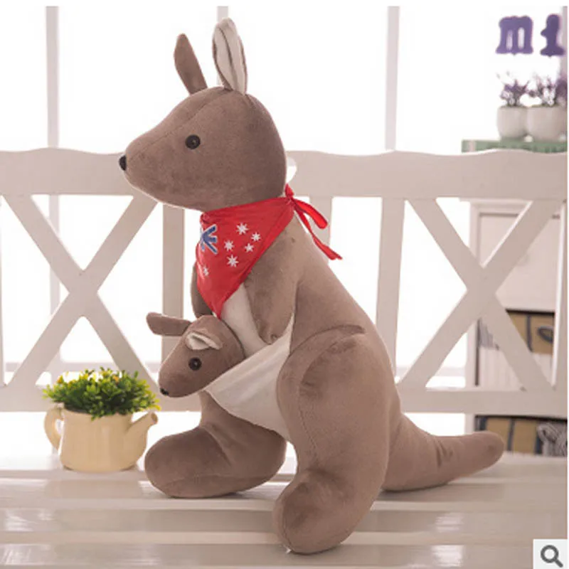 Мягкие плюшевые животные австралийские милые 25 см маленькие кенгуру кукла мышка