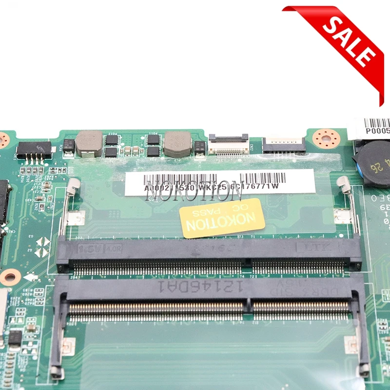 Материнская плата NOKOTION для ноутбука Toshiba Satellite U840 U845 DA0BY1MB8E0 A000211530 материнская I3-2377M