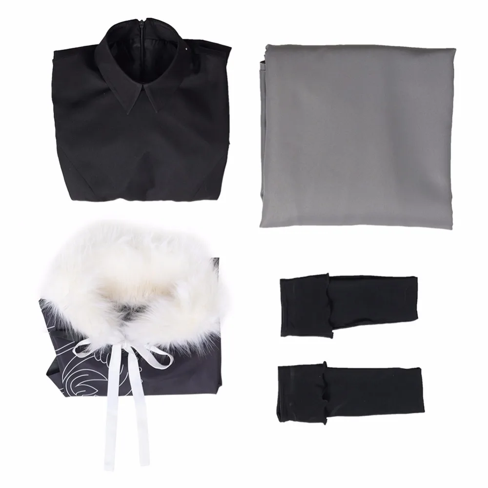 Anime Fate Grand Order Gray Cosplay Costume Dress Cloak Halloween Carnival Clothing For Women Girls custom Made