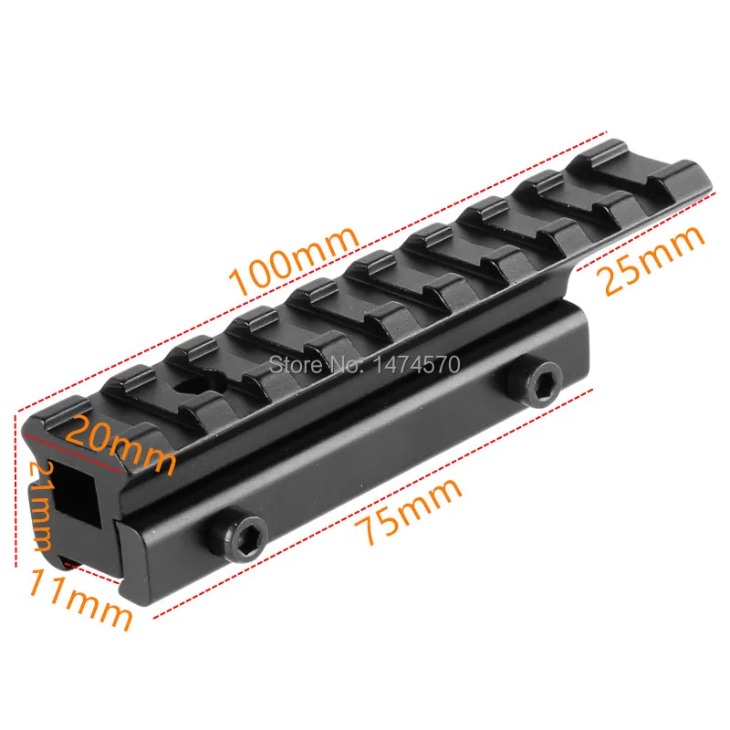 Сфера направляющий адаптер крепление рейка для пневматического оружия 3/8