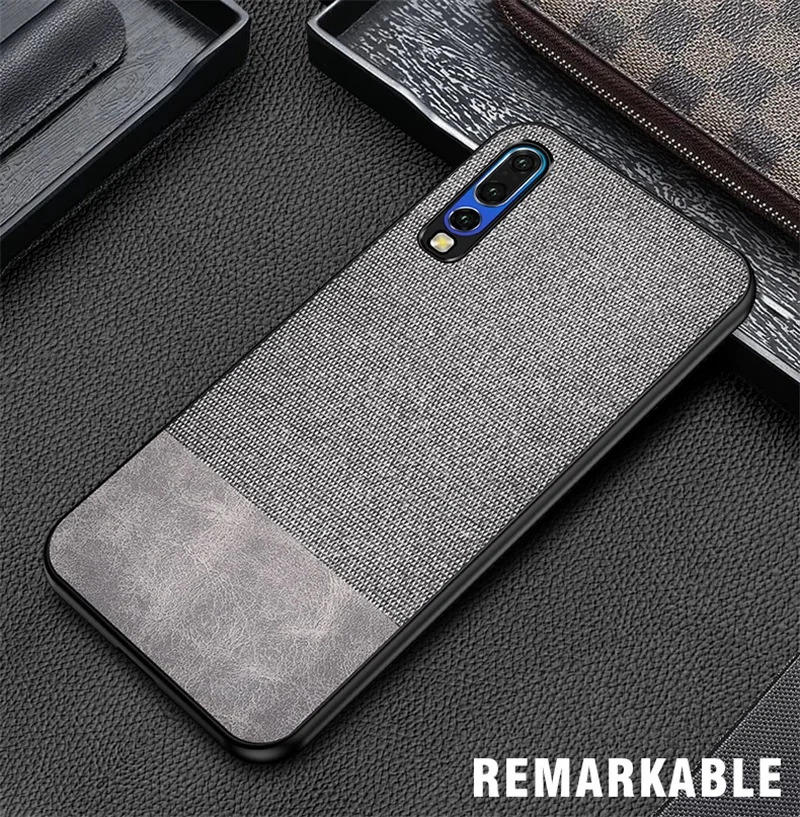 Чехол для huawei P20 Lite P30 mate 20 Pro тканевый силиконовый чехол для телефона huawei Nova 3i 3 3e 4 4e 5 5i чехол