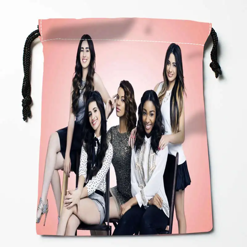 Новое прибытие пятая гармония Drawstring Сумки Пользовательские хранения печатных