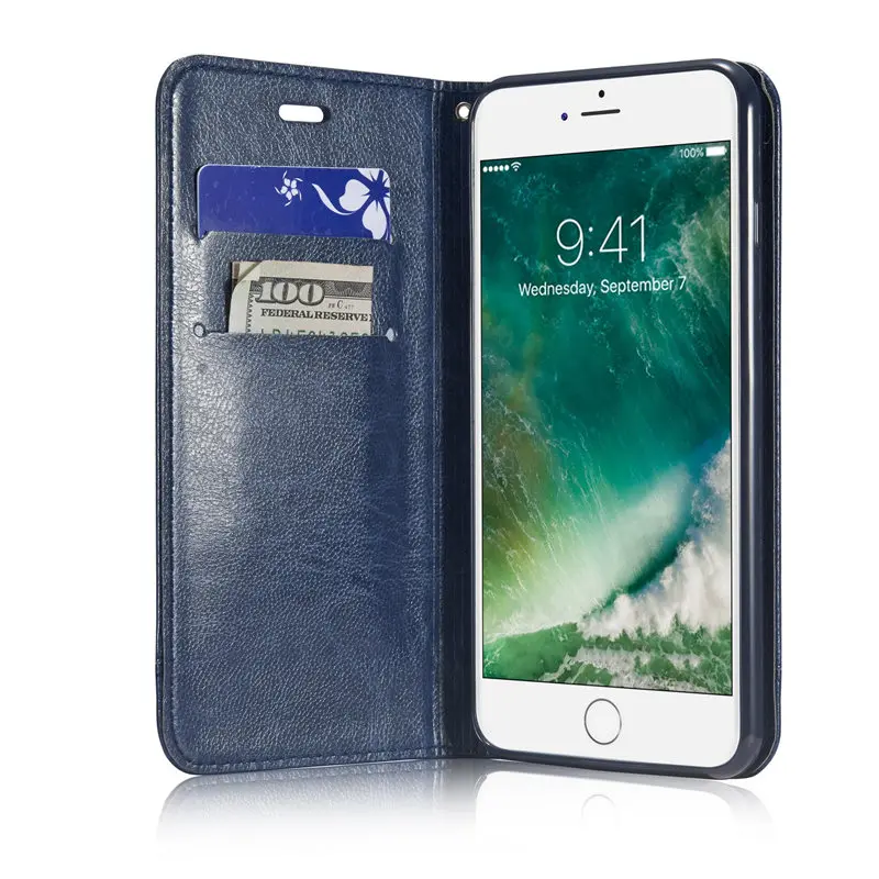 Роскошные сращивания откидная крышка для iPhone 5 5S SE Чехол книжка Авто Магнит Стенд
