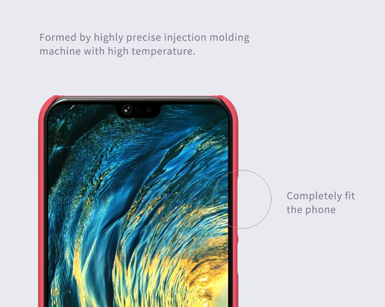 Huawei P20 Lite чехол huawei P20 Pro Plus чехол NILLKIN Супер Матовый Защитный матовый жесткий чехол-накладка