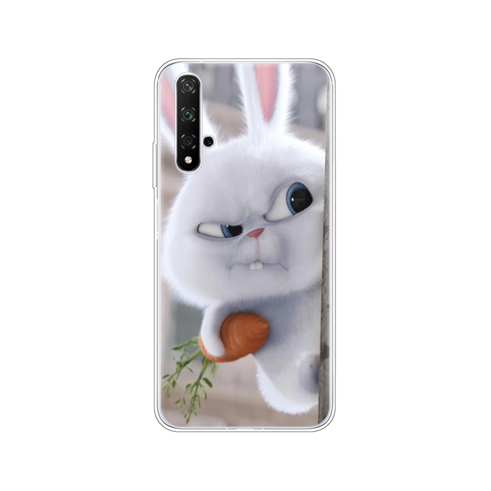 Чехол на Honor 20, силиконовый чехол на заднюю панель, чехол для телефона huawei Honor 20 Pro Lite Honor20 YAL-L21 YAL-L41, роскошный мультяшный рисунок