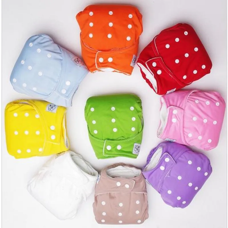 7 шт./лот водонепроницаемые детские тканевые подгузники тренировочные штаны