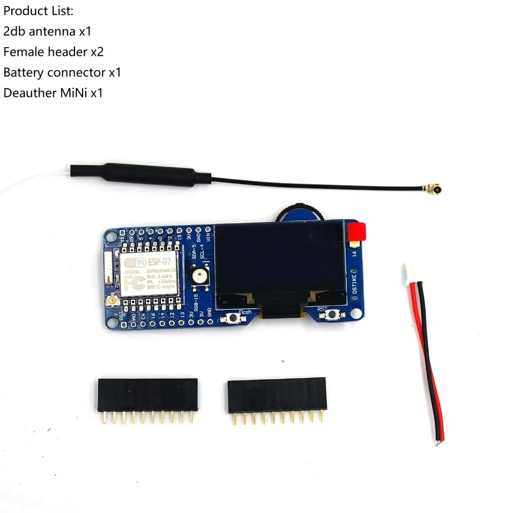 DSTIKE WiFi Deauther MiNi ESP8266 OLED | Игрушки и хобби