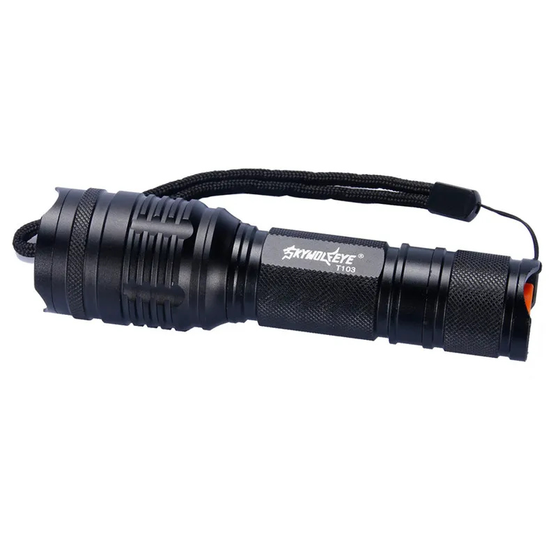 Новейший XML T6 светодиодный фонарь с масштабированием 5 режимов полицейский