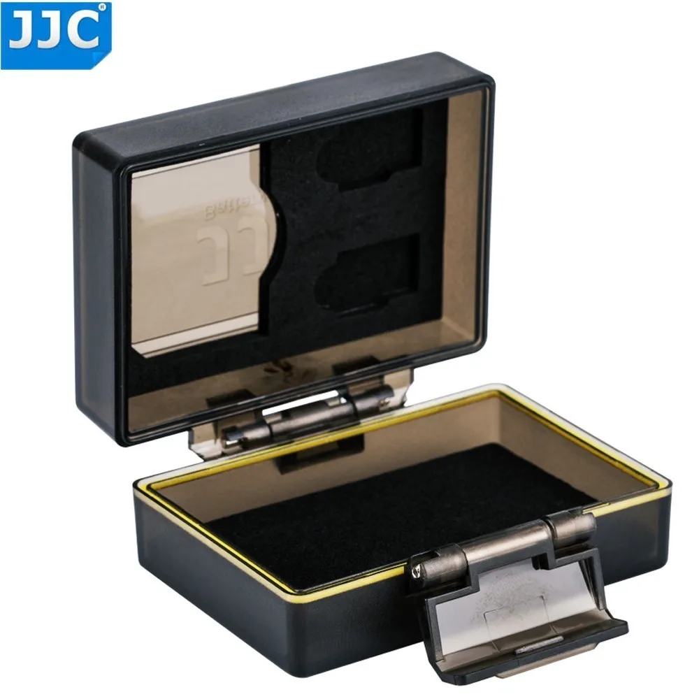 JJC Камера Батарея чехол слот для карт памяти Чехол Коробка SD карточка MSD Canon LP E17 E10
