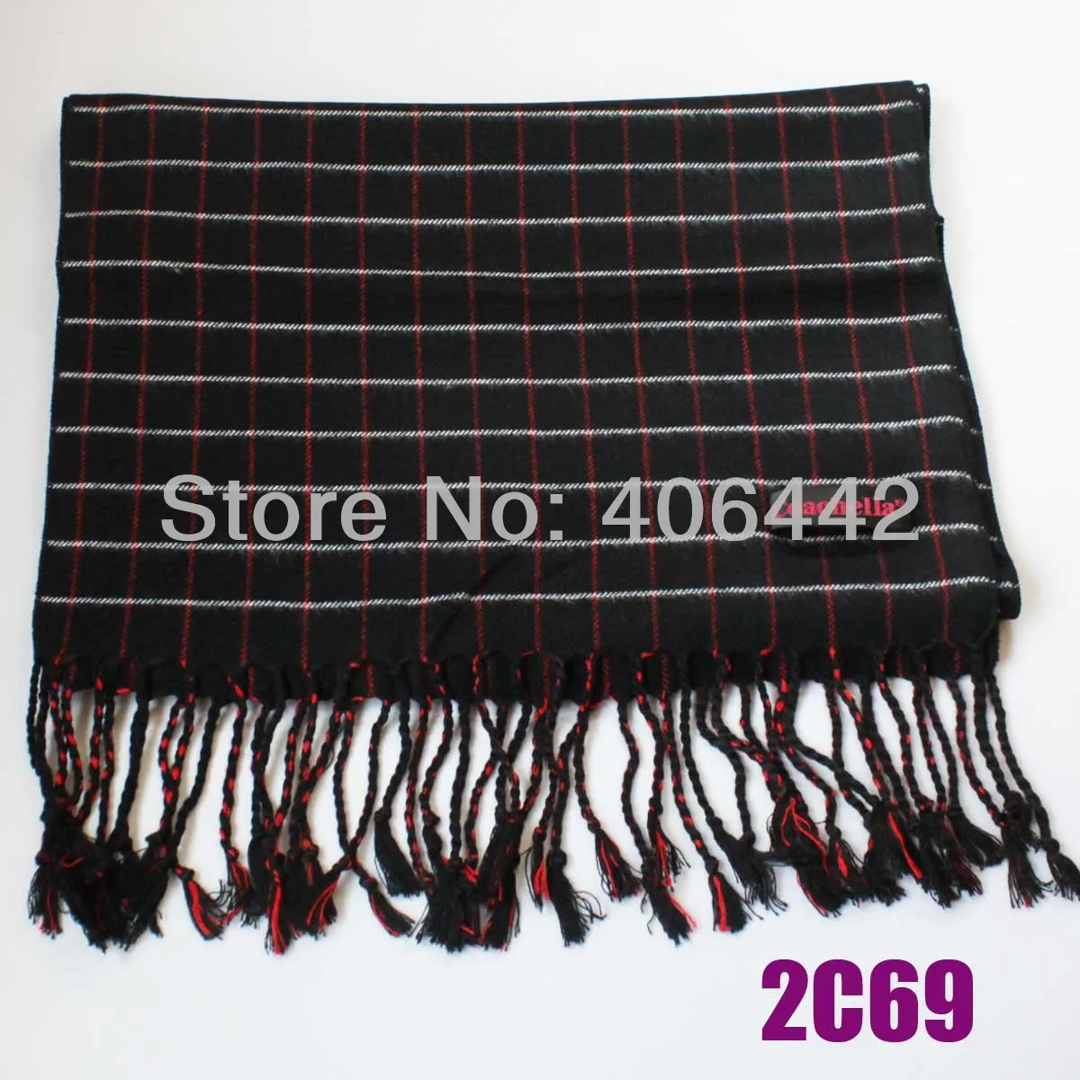 Длинный шарф в шотландскую клетку с бахромой из вискозы|long scarf|fashion scarfscarf fashion |