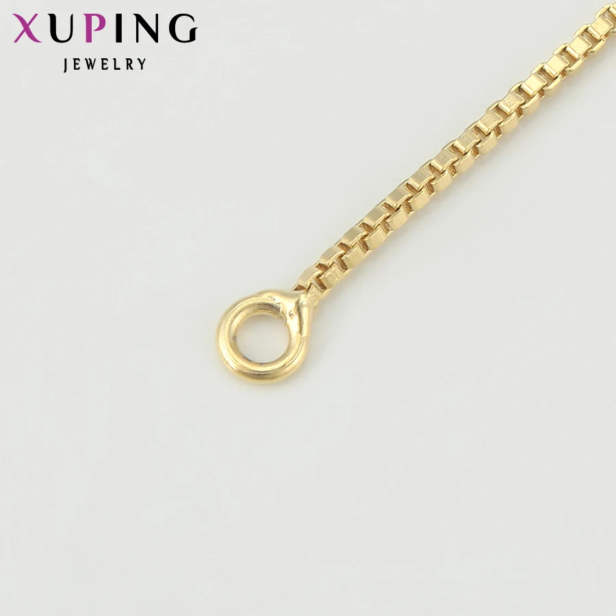 Xuping Jewelry Fashion High Quality Light Gold Color Chain Necklace 42633 | Украшения и аксессуары