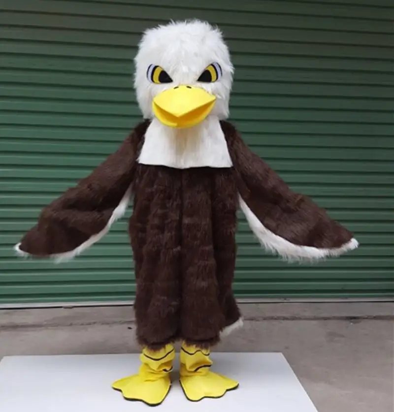 Профессиональный Качественный костюм-талисман Bird Baldy с орлом мультяшное