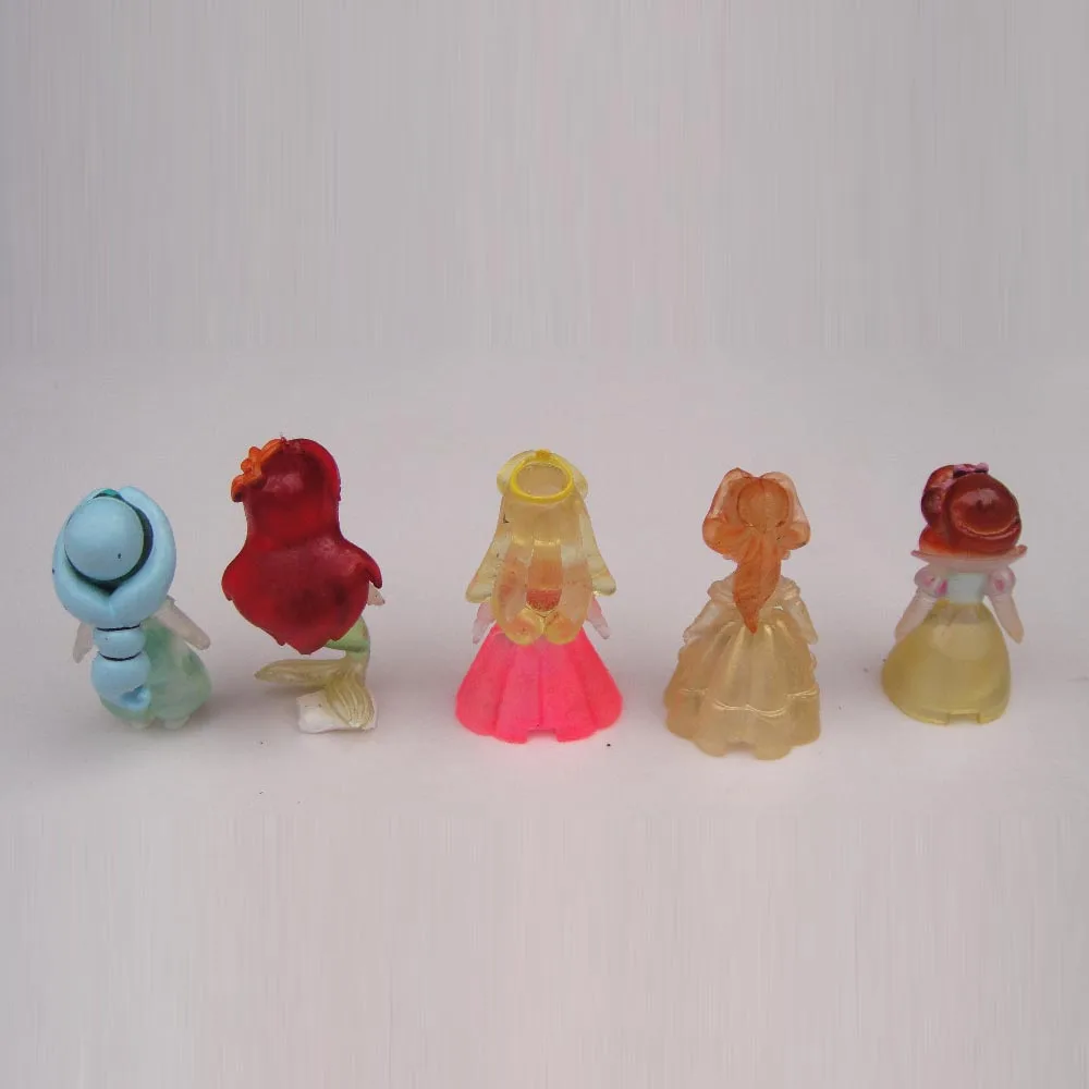 Игрушки для принцесс фигурки из ПВХ Эльза Анна Рапунцель Ариель Бель Аврора | и