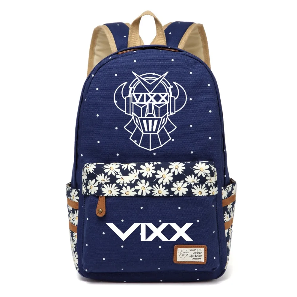 WISHOT KPOP VIXX рюкзак с цветами сумка для путешествий девочек подростков Женская