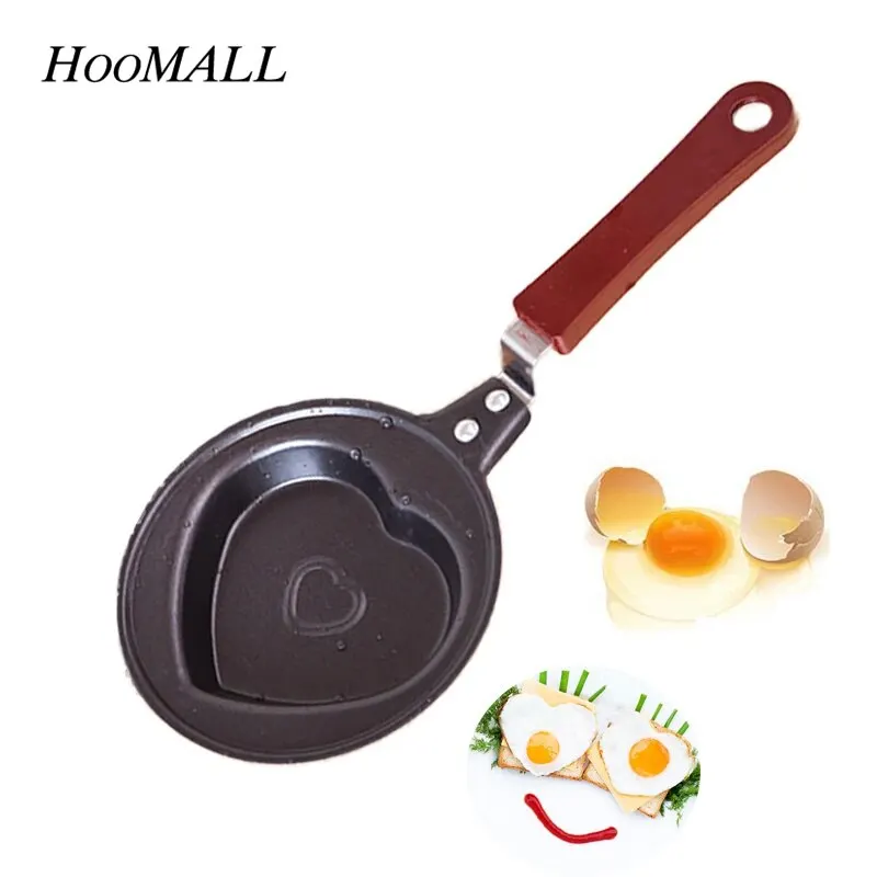 1 шт. симпатичная мультяшная мини антипригарная сковорода для жарки омлета