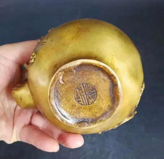 Китайский ЛАТУННЫЙ ЧАЙНИК Shaoxing reflux | Дом и сад