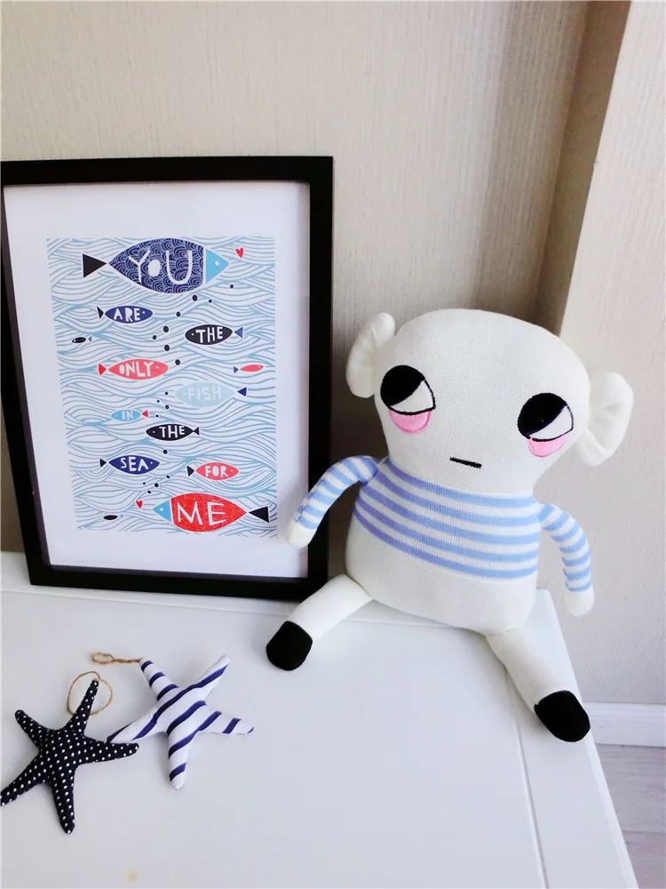 Baby Lucky Boy Sunday Fancy Nulle Bon Blue Rose мягкая игрушка миньоны рождественский подарок датские