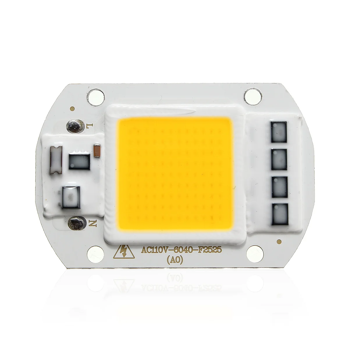 

10pcs LED Chip AC110/220V COB 50W No Need Driver Input Smart IC High Lumen LED Bulb Lamp For DIY Floodlight Spotlight