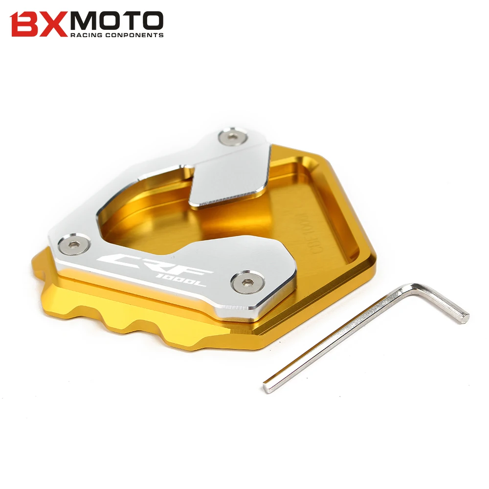 CRF1000L 2016-2017 откидная подставка удлинитель Накладка для мотоцикла CNC боковая Honda