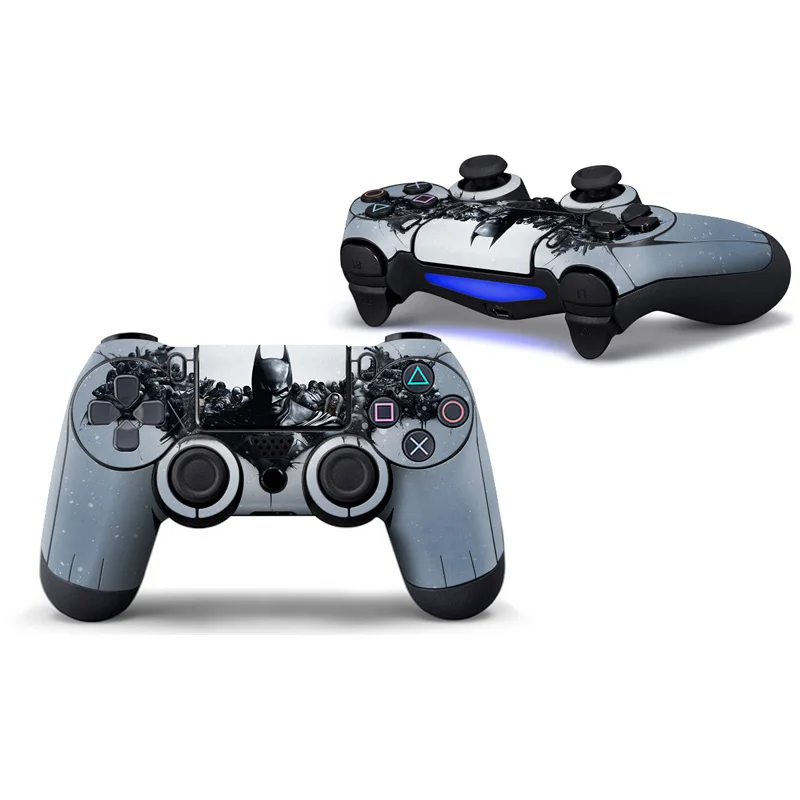 2 шт хороший дизайн для Sony Playstation PS4 контроллер стикер кожи джойстик чехол --- 0554 |