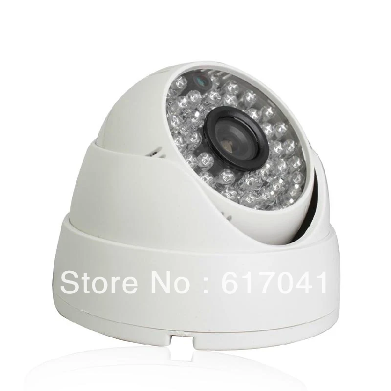 В помещении Effio es 1/3 " CCD 750TVL купол видеонаблюдения с экранным меню FC06|camera built in