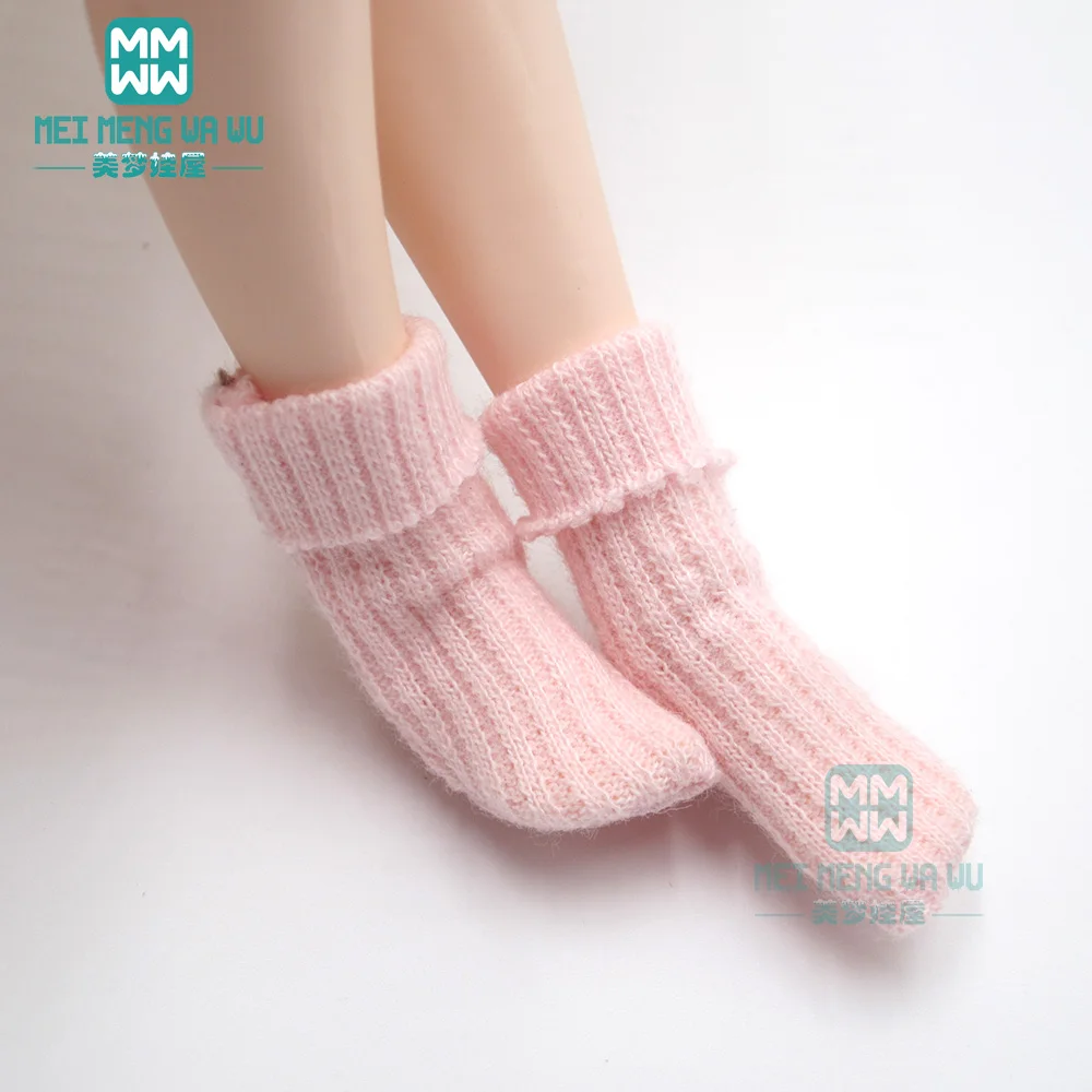 Новинка 2019 Blyth аксессуары Azone модные носки с резьбой розовые белые черные