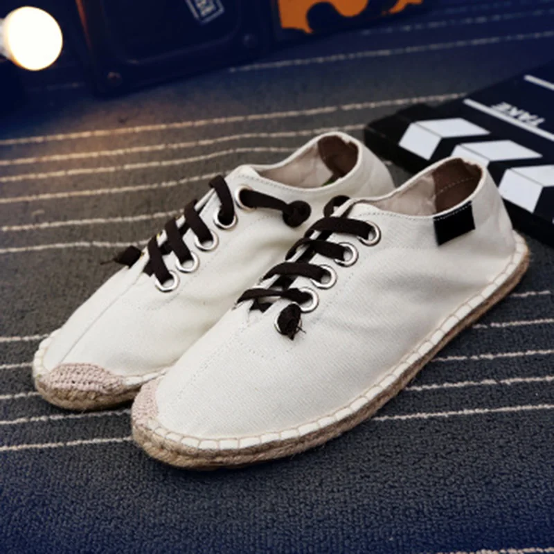 Новинка 2019 дышащие впитывающие пот парные туфли модные повседневные холщовые