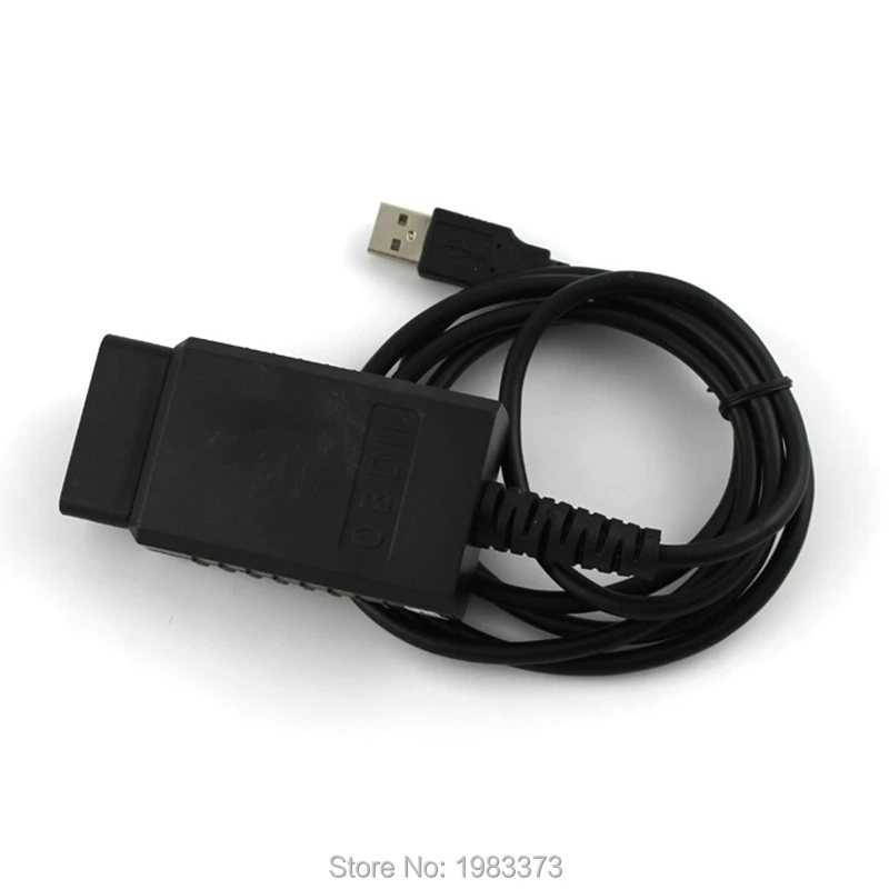 10 шт./лот OBDII ELM327 USB OBD2 ELM 327 V1.5 с чипом 25K80 диагностический интерфейс считыватель