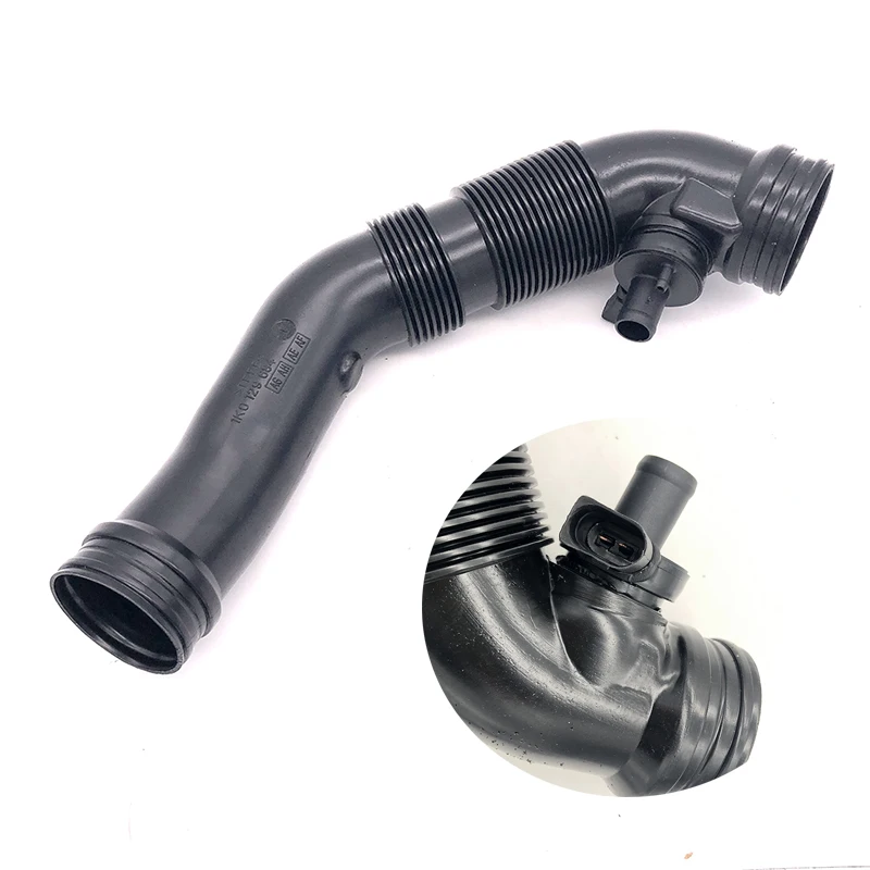 Воздушный фильтр Впускной шланг для гольфа Mk5 Plus Passat B6 1,6 с вилкой OEM 1K0129684AF 1K0129684AG 1K0129684AH 1K0129684AE