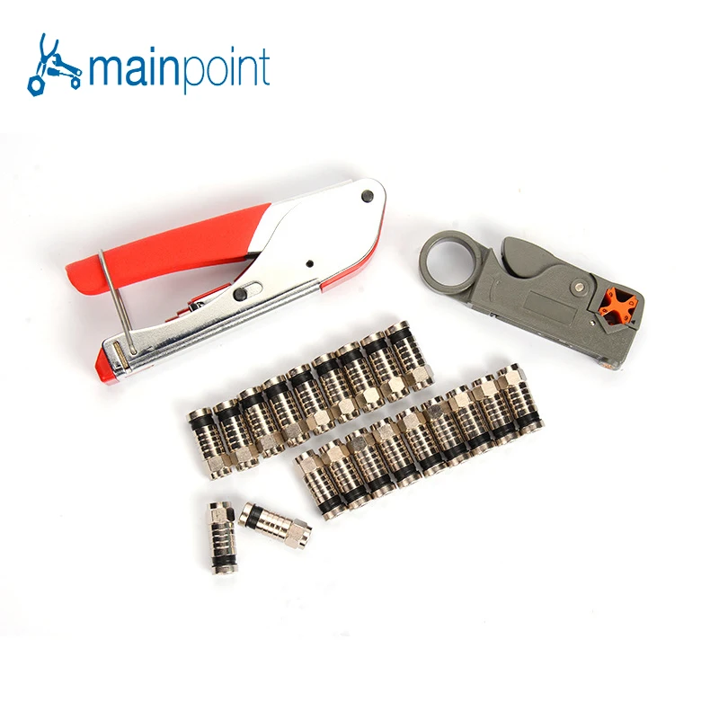 Mainpoint плоскогубцы для зачистки проводов коаксиальный кабель холодного отжима RG59