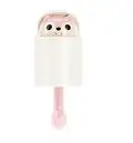 Pink Креативный растягивающийся крючок с белкой, настенный крючок, держатель для ключей, настенная домашняя отделка кухни, крючок, аксессуары для ванной комнаты, вешалка для одежды - Цвет: Pink
