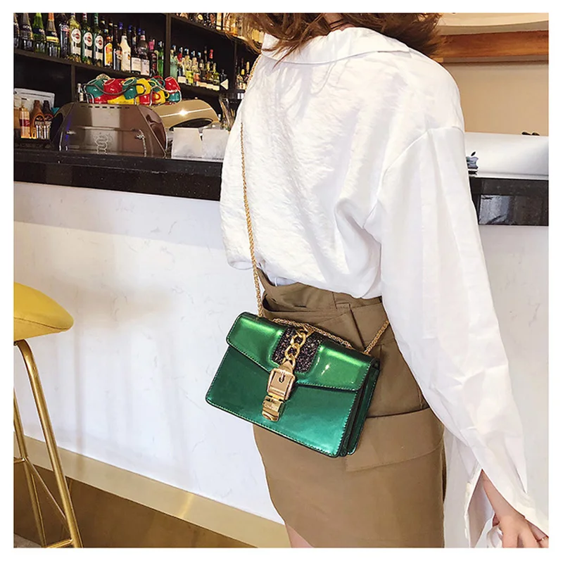 2019 Новая модная дамская Роскошная сумочка квадратная сумка качественная женская