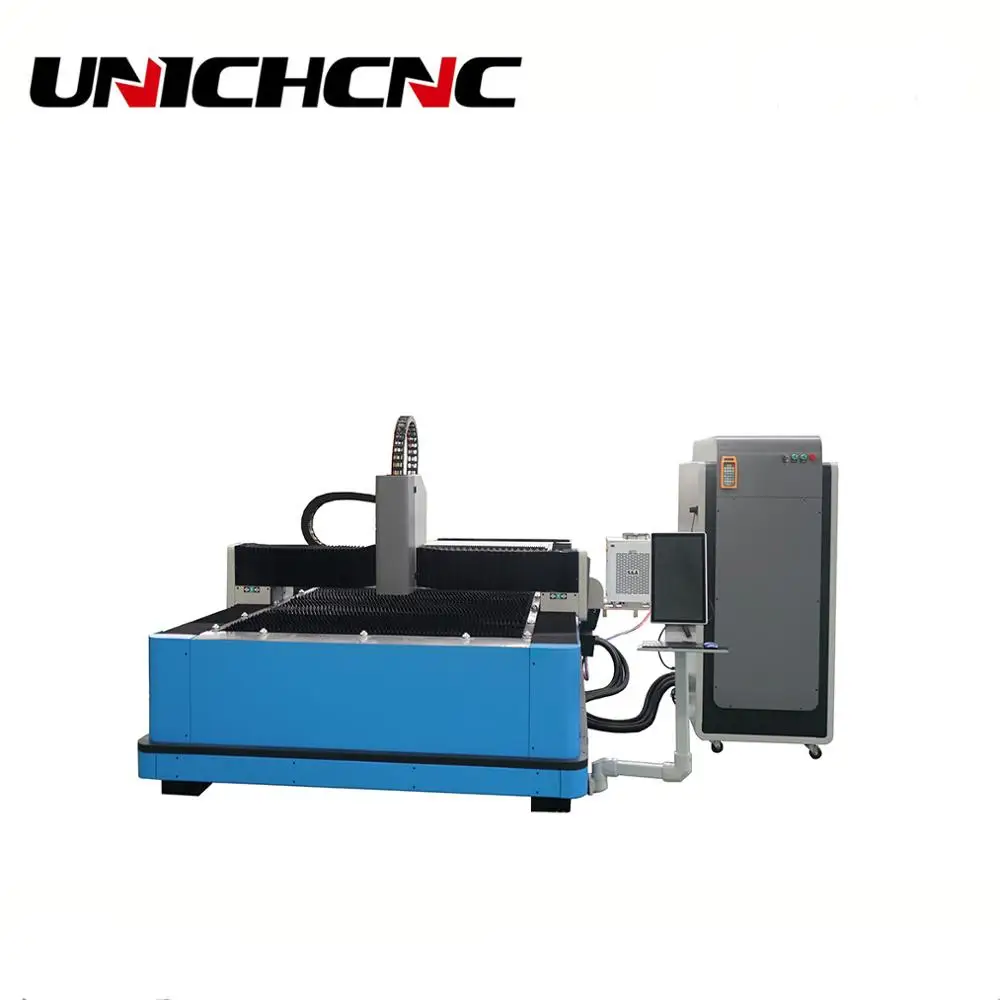 UNICHCNC низкая цена 1500x3000 мм машина для волоконной лазерной резки 1000 Вт|Фрезы по
