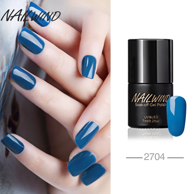 NAILWIND 2 шт. базовое пальто и верхнее покрытие гель лак для ногтей Блестящий