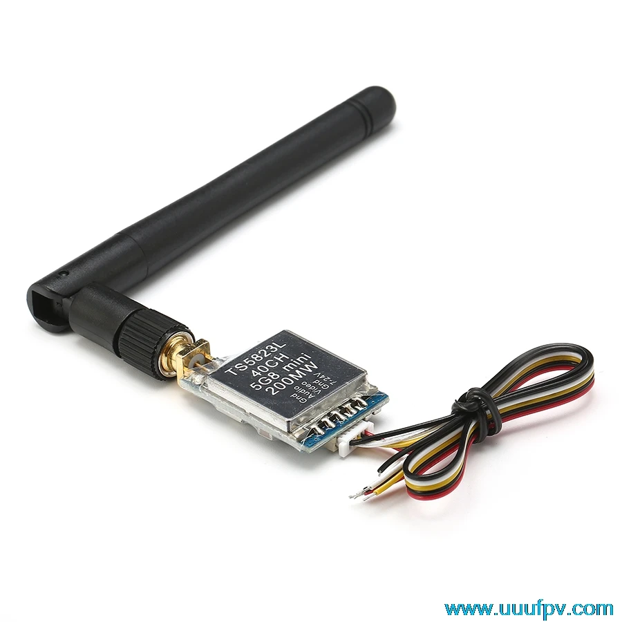 Обновленный TS5823L 5 8G 200mW 40CH беспроводной AV аудио модуль передатчика для FPV RC QAV250
